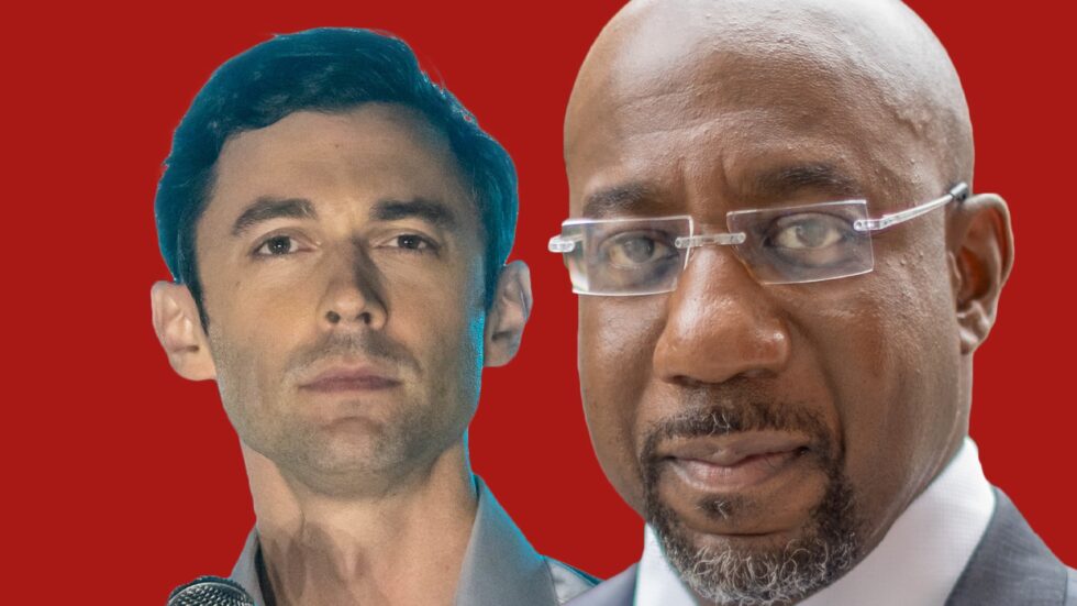 Jon Ossoff, Raphael Warnock/flickr.com, ed. KP