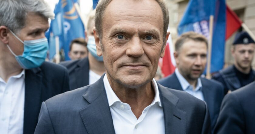 Donald Tusk. Fot. Jakub Szafrański