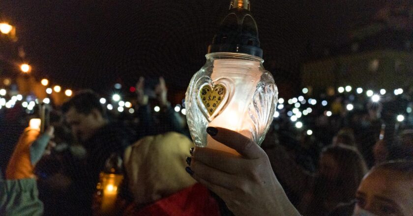 Demonstracja przeciwko zakazowi aborcji w Warszawie Fot. Jakub Szafrański