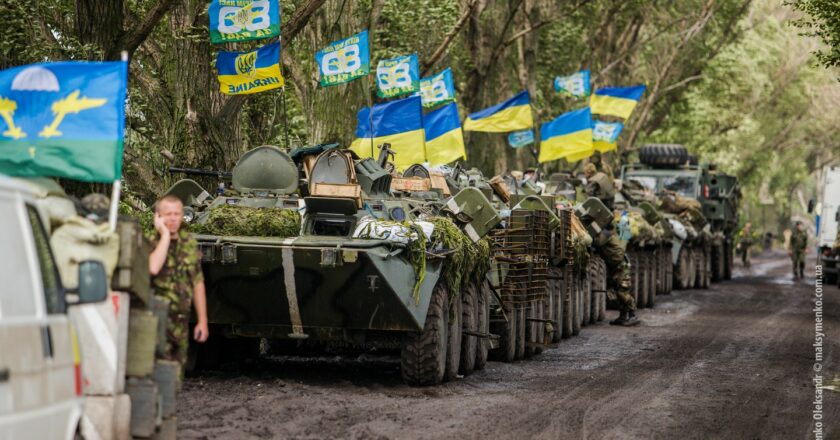 Ukraińskie wojsko w okolicach Słowiańska w Obwodzie Donieckim w 2014 roku Fot. Sasha Maksymenko/Flickr.com