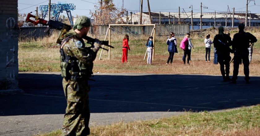 Iłowajśk, Ukraina, 2014 rok. Fot. Tomas Rafa.