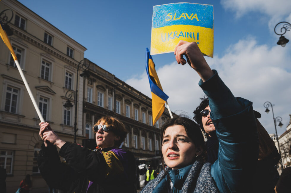 Demonstracja antywojenna