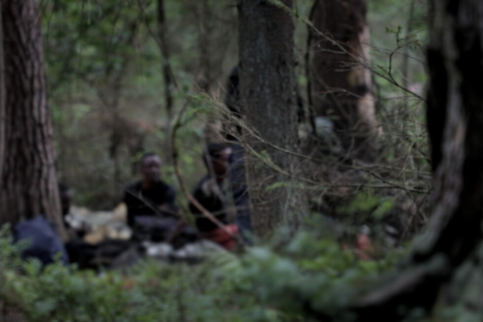 Uchodźcy na białoruskiej granicy