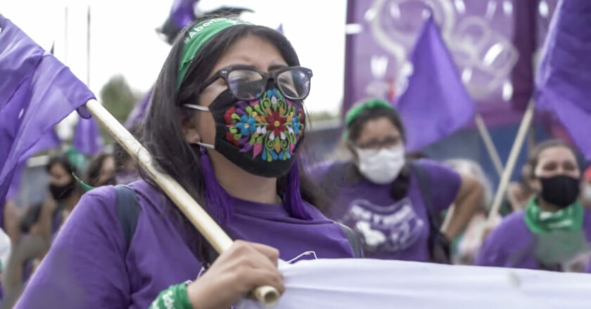 Aktywistka pro-aborcyjna w Meksyku. Fot. Al Jazeera English
Al Jazeera English/Youtube.com