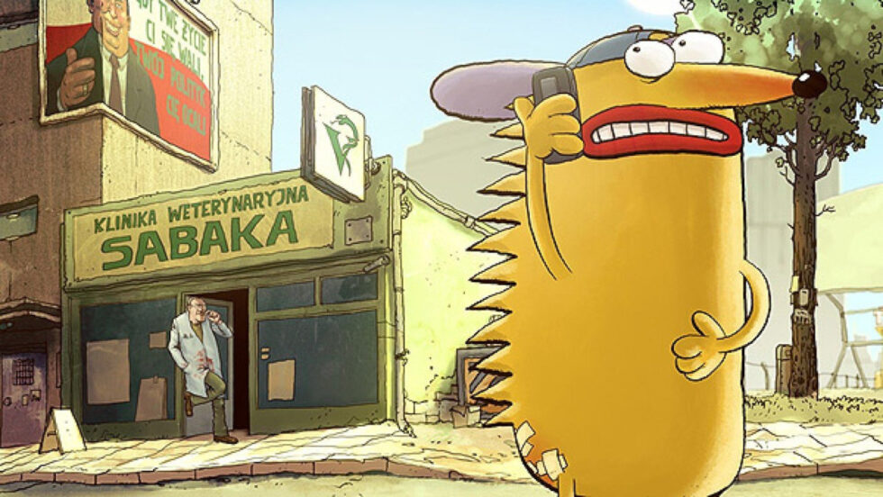 Kadr z filmu „Jeż Jerzy”