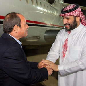 Prezydent Egiptu witany w Arabii Saudyjskiej. Fot. Saudi Press Agency