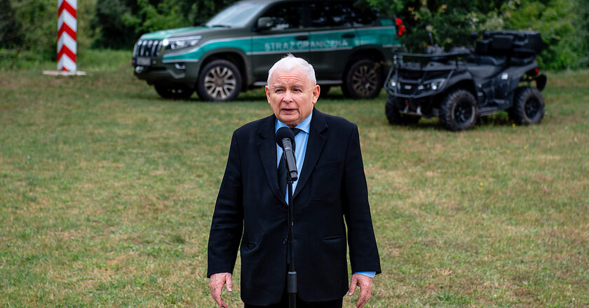 Jarosław Kaczyński. Fot. Daniel Gnap/KPRM