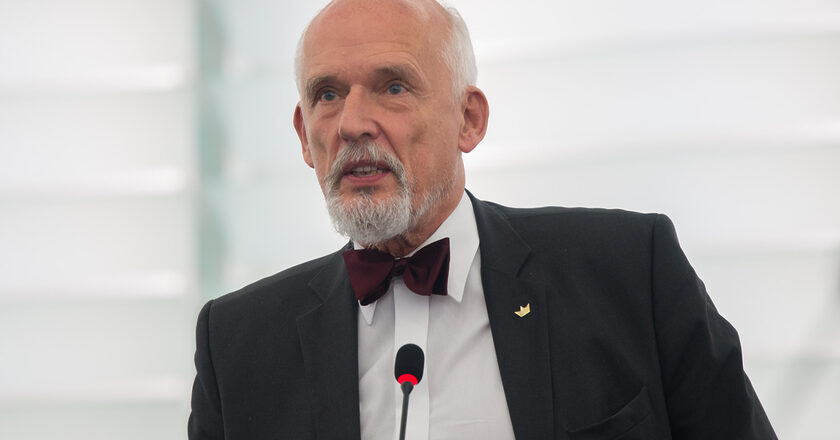 Janusz Korwin-Mikke. Fot. © European Union 2017 - European Parliament