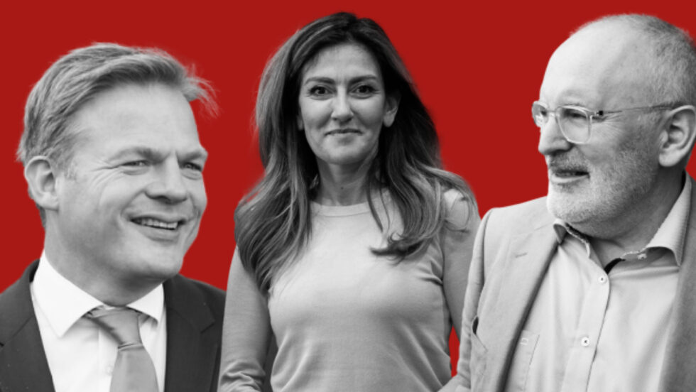 Pieter Omtzigt, Dilan Yeşilgöz, Frans Timmermans