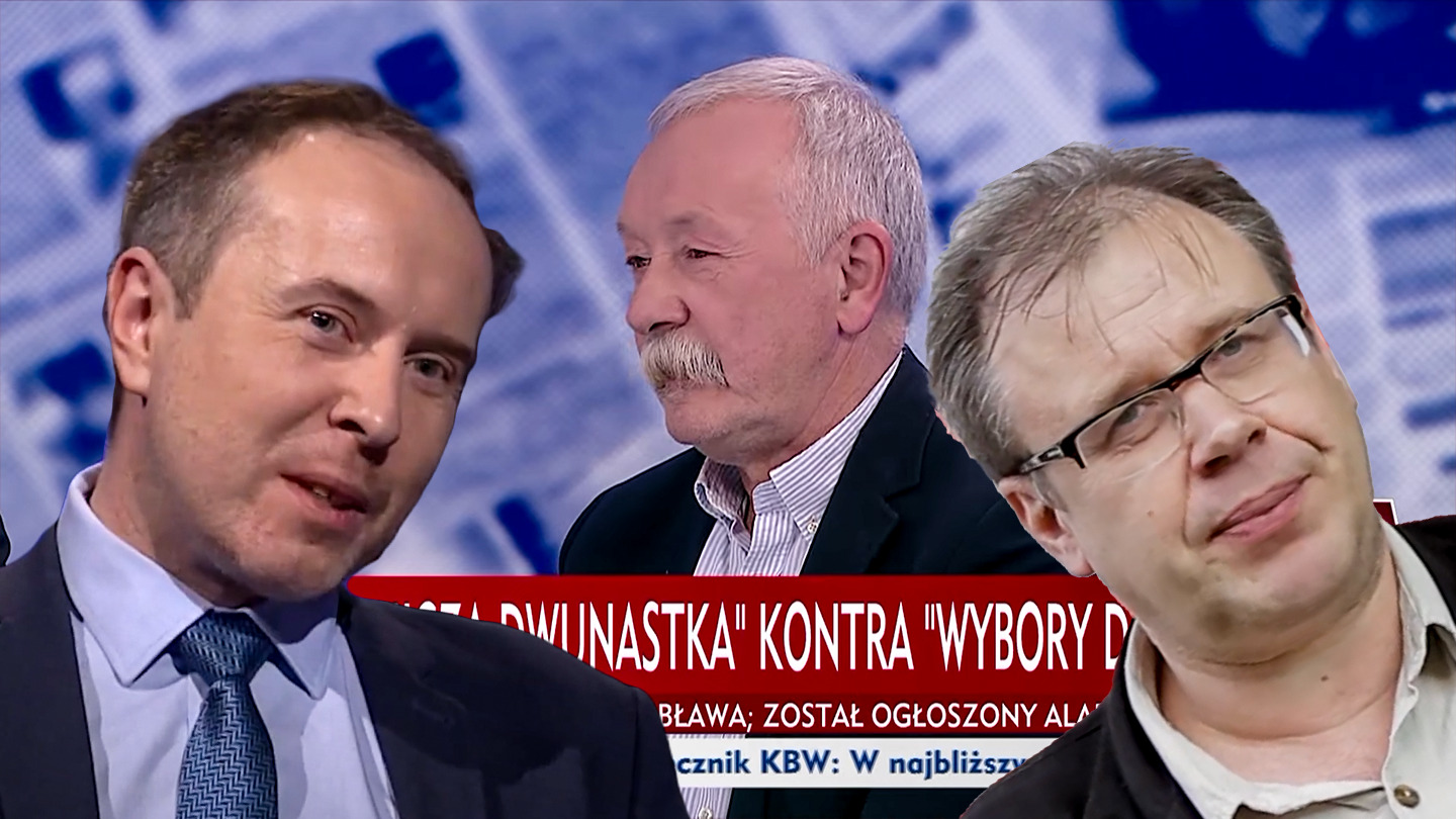 Niezwykłe uniwersum komentatorów TVP. To oni bronią „wolności słowa”