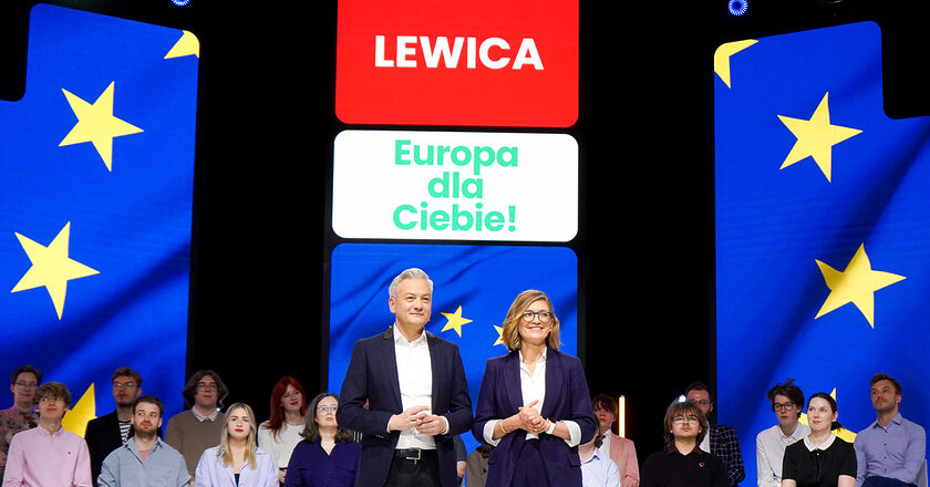 Inauguracja Kampanii Lewicy do Parlamentu Europejskiego. Fot. Klub Lewicy