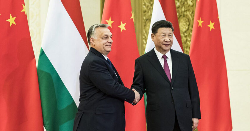 Victor Orban i Xi Jinping. Fot. china-embassy.gov.cn