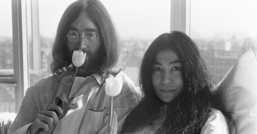 John Lennon i Yoko Ono w 1969 r.. Fot Eric Koch / Anefo, wikimedia.org