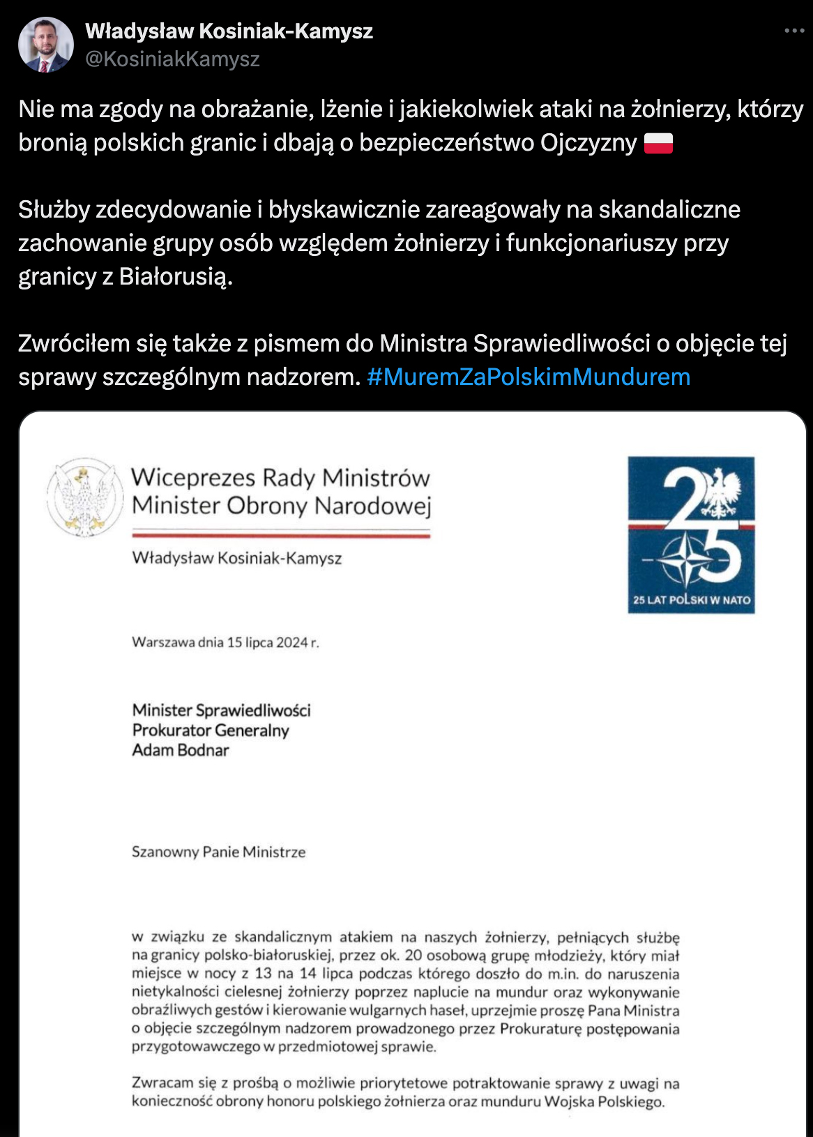 Lewico, to twój elektorat pokazuje żołnierzom gołą dupę