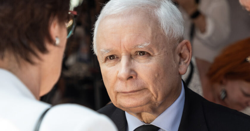 Jarosław Kaczyński. Fot. Monika Bryk