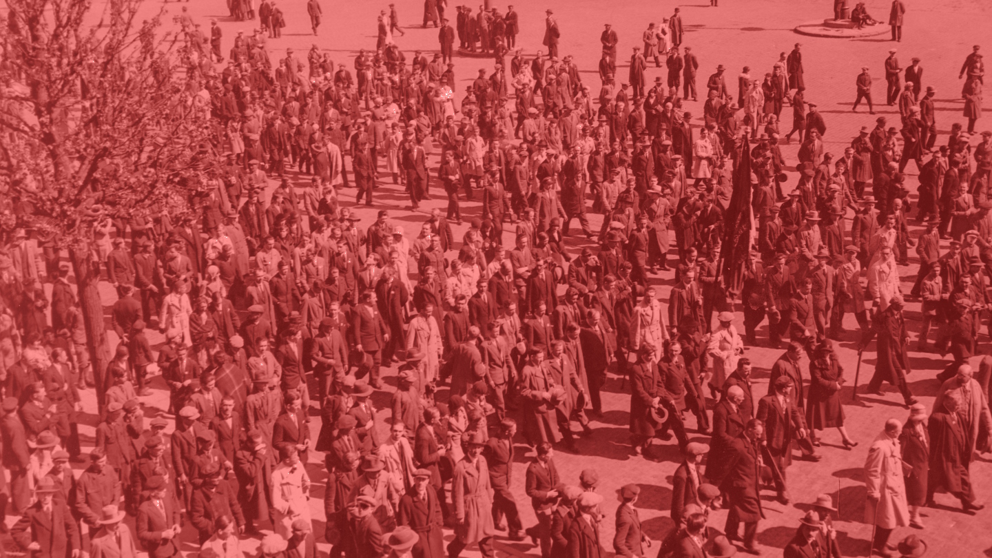 Obchody święta 1 Maja w Warszawie, 1919 r.