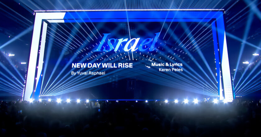Występ reprezentantki Izraela na Eurowizji 2025. Fot. Eurovision Song Contest/Youtube.com