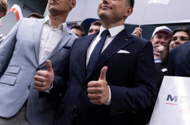 Spotkanie wyborcze Sławomira Mentzena
