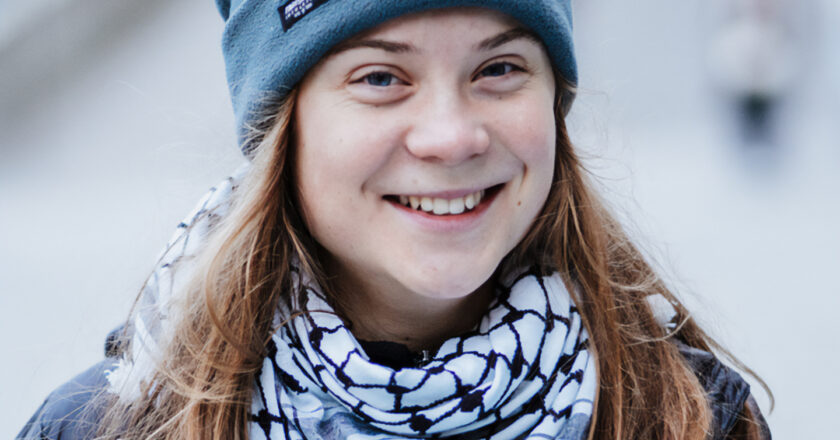 Greta Thunberg. Fot. Kushal Das/Wikimedia Commons