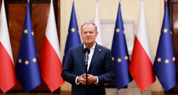2025.09.11 Warszawa | Konferencja prasowa Premiera po Radzie Bezpieczeństwa Narodowego | Fot. KPRM