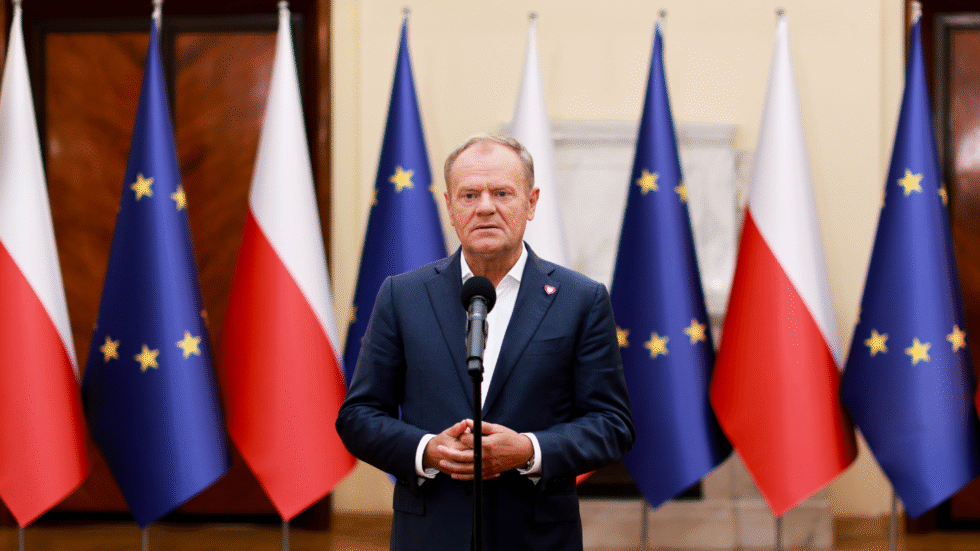 2025.09.11 Warszawa | Konferencja prasowa Premiera po Radzie Bezpieczeństwa Narodowego | Fot. KPRM
