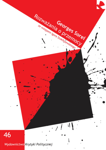 okładka książki "Rozważania o przemocy" Georges Sorel