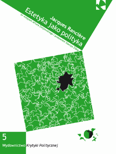 okładka książki "Estetyka jako polityka"