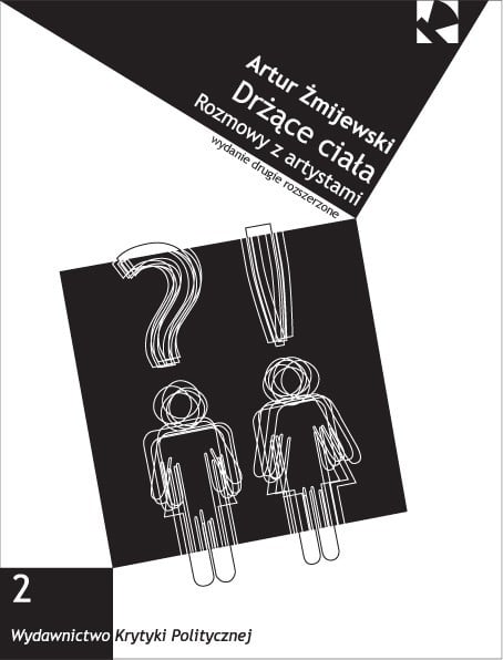 cover "Drżące ciała. Rozmowy z artystami"