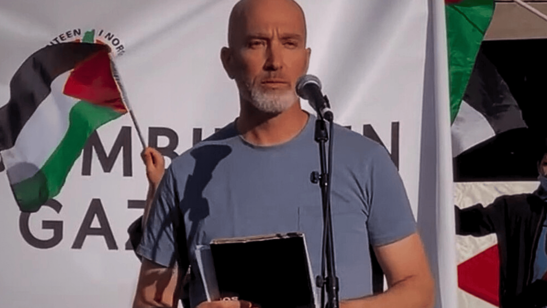 Yonatan Shapira: podczas demonstracji propalestyńskiej