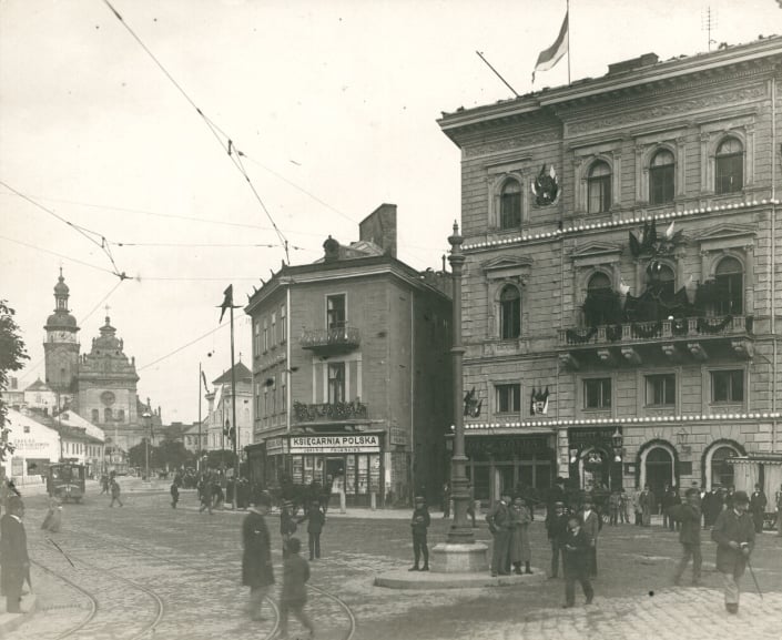 Plac Halicki we Lwowie 1894