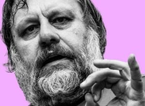 Slavoj Žižek. Fot. Jakub Szafrański