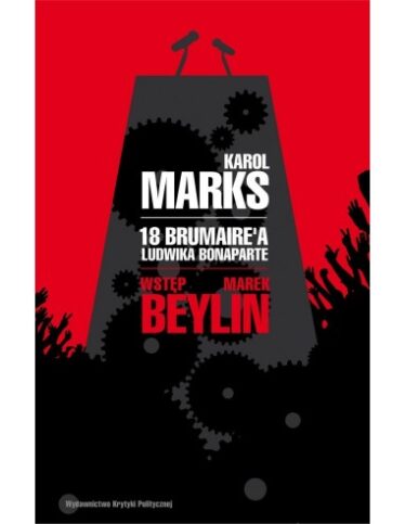 okładka książki "18 brumaire’a Ludwika Bonaparte" Karol Marks
