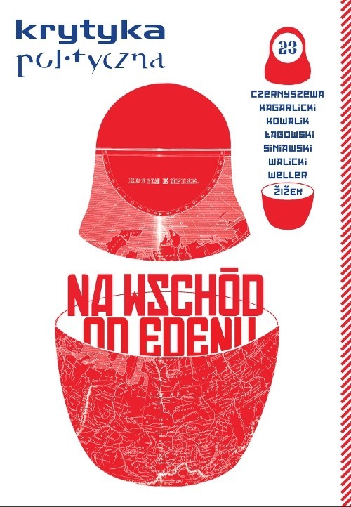 okładka pisma Krytyka Polityczna nr 23: Na wschód od Edenu