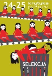 okładka pisma Krytyka Polityczna nr 24–25: Selekcja