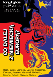 okładka pisma Krytyka Polityczna nr 34 wydanie specjalne: Co dalej z niemiecką Europą?
