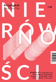 okładka pisma Krytyka Polityczna, nr 39. Nierówności