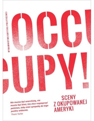 okładka książki "Occupy. Sceny z okupowanej Ameryki"