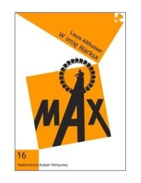 okładka książki " W imię Marksa" Louis Althusser