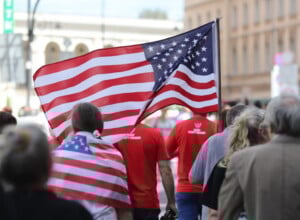 Demonstracja podczas wizyty Donalda Trumpa w Warszawie