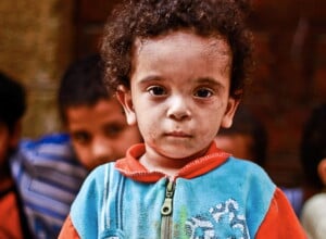 Na demonstracji w Egipcie, 2011 r.