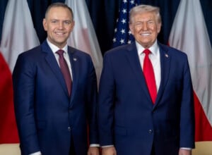 Karol Nawrocki i Donald Trump