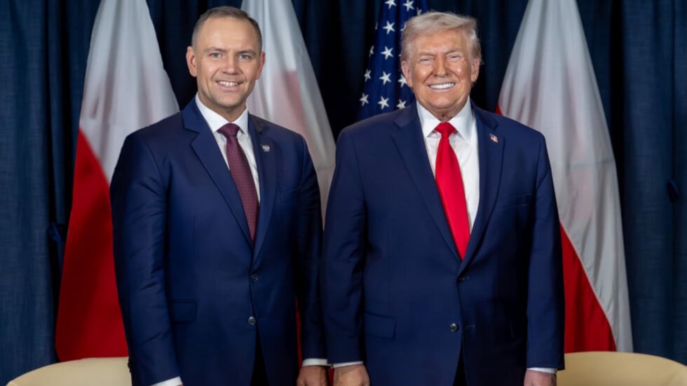 Karol Nawrocki i Donald Trump