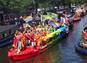 Parada Równości w Amsterdamie