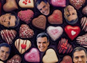 Pedro Sanchez w bombonierce