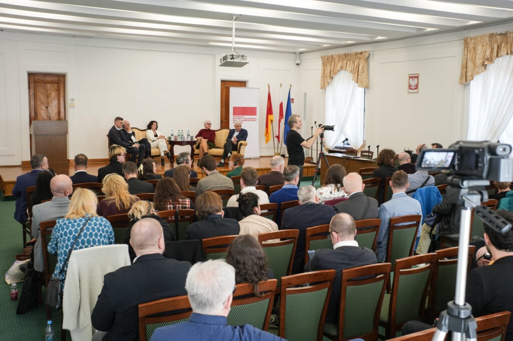 Konferencja prasowa
zorganizowana przez Fundację Róży Luksemburg w zamojskim ratuszu.