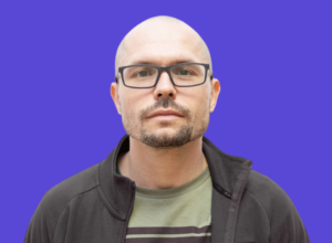 Portret Piotra Wójcika