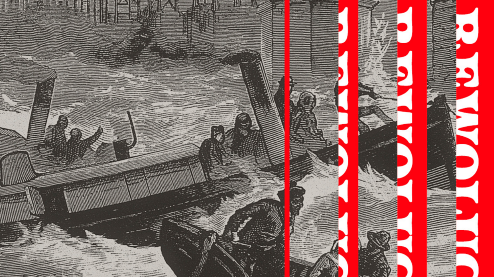 fragment okładki Pogoda dla rewolucjonistów Przemysława Wielgosza