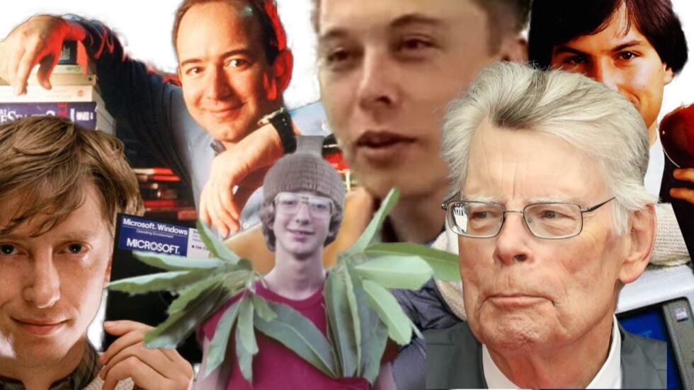 Collage of several adults' faces overlapping, suggesting a group of coworkers or friends in a montage.
