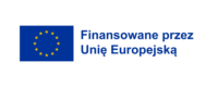 European Union flag beside the Polish text 'Finansowane przez Unię Europejską' (Funding by the European Union).