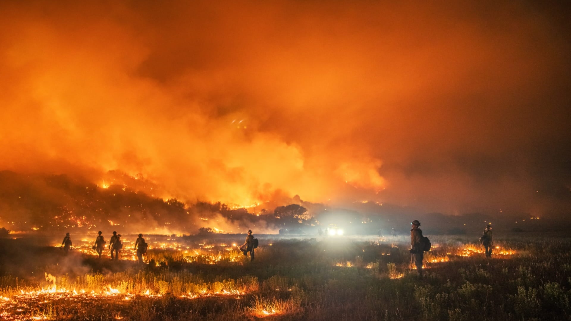 Pożar lasu w Colorado